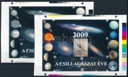 ** 2009/08 Csillagászat Cromalin Emlékívpár (120.000) - Sonstige & Ohne Zuordnung