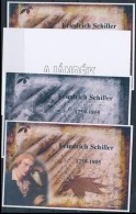 ** 2010 Schiller 4 Db-os Emlékív Garnitúra (28.000) - Sonstige & Ohne Zuordnung