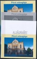 ** 2010/33 Pécsi Zsinagóga 4 Db-os Emlékív Garnitúra (28.000) - Sonstige & Ohne Zuordnung