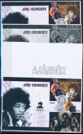 ** 2012/24 Jimi Hendrix 4 Db-os Emlékív Garnitúra (28.000) - Other & Unclassified