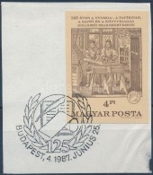 1987 125 éves A Nyomda-, A Papíripar, A Sajtó és A Könyvkiadás... - Autres & Non Classés