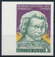 ** 1970 Ludwig Van Beethoven Vágott ívszéli érték (2.000) - Sonstige & Ohne Zuordnung