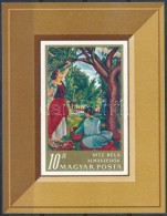 ** 1967 Festmény (III.) Vágott Blokk (3.200) - Andere & Zonder Classificatie