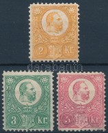 * 1883 Réznyomat 2kr, 3kr, 5kr újnyomatok (18.000) - Sonstige & Ohne Zuordnung