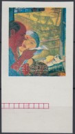 (*) 1967 Festmények III. 2,50Ft ívszéli Vágott Bélyeg Arany Színnyomat... - Other & Unclassified