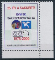 2000 25 év A Sakkért Levélzáró Próbanyomat - Unclassified