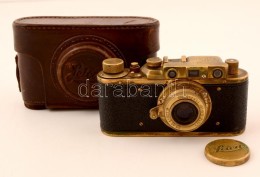 1936 Leica II. Mintájára Készült MinÅ‘ségi Másolat. Leitz Elmar 1:3,5 F=50... - Autres & Non Classés