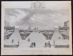 1853 Az Esterházy Kastély 1784-ben Fuchsthaller Alajos (1811-1863) Acélmetszete Nyomt Emich. /... - Estampes & Gravures