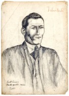 1919 Ék (Leicht) Sándor, (Alex Kiel) (1902-1975): A MÅ±vész Felvételi Rajzai, Uitz... - Autres & Non Classés