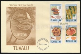 1988 Gomba Sor Mi 518-521 FDC-n - Other & Unclassified