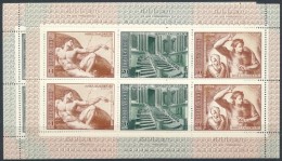 ** 1975 500 éve Született Michelangelo Kisívpár Mi 4329-4334  (Mi EUR 25,-) - Otros & Sin Clasificación