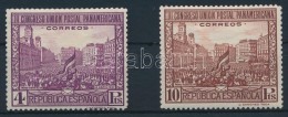 * 1931 Pánamerikai Posta Kongresszus Záróértékek Mi 590-591 - Sonstige & Ohne Zuordnung