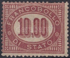 (*) 1875 Hivatalos Bélyeg Mi 8 (foghibák / Missing Perfs) - Other & Unclassified