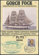 1984 Gorch Fock Emléklap - Other & Unclassified