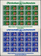 ** 1982 Címerek (III) Kisívsor Mi 793-796 - Other & Unclassified