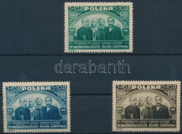 ** 1946 50 éves A Paraszti Mozgalom Sor Mi 448-450 - Autres & Non Classés