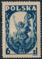 ** 1946 Az 1863-as Januári Felkelés évfordulója Bélyeg Mi 427 - Sonstige & Ohne Zuordnung