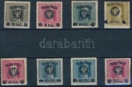 ** 1918 Forgalmi 8 érték Mi 20 A, 21, 22 A, 23 A, 24, 25 I-II, 26 - Autres & Non Classés