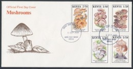 1991 Gomba Sor Mi 486-490 FDC-n - Sonstige & Ohne Zuordnung