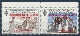 ** 1983 II. János Pál Pápa Sor ívszéli Párban Mi 1002-1003 - Otros & Sin Clasificación