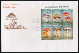 1997 Gomba Sor Mi 5911-5918 + Kisívsor Mi 5919-5930 + Blokksor Mi 530-531 5 Db FDC-n - Other & Unclassified