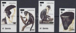 ** 2006 WWF: Majom Felülnyomott Sor Mi 3855-3858 - Other & Unclassified