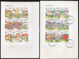 1994 Gomba Kisívsor Mi 1964-1981 + Blokksor Mi 239-240 4 Db FDC-n - Other & Unclassified