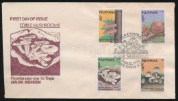 1988 Gomba Sor Mi 1880-1883 FDC-n - Andere & Zonder Classificatie