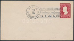 1949 Címzetlen Díjjegyes Borítékon Vöröskereszt Alkalmi... - Sonstige & Ohne Zuordnung