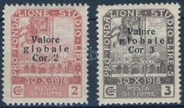 ** 1919 2 Klf Forgalmi Bélyeg Mi 82-83 II - Autres & Non Classés