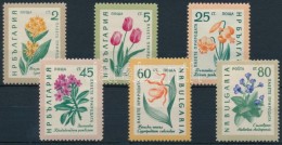 ** 1960 Természetvédelem, Virágok Sor Mi 1164-1169 - Other & Unclassified