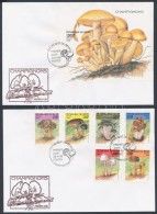 1998 Gomba Sor Mi 1003-1008 + Blokk Mi 37 2 Db FDC-n - Andere & Zonder Classificatie