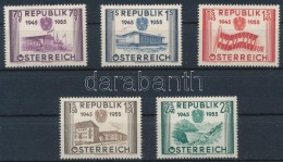 ** 1955 Mi 1012-1016 (Mi EUR 60,-) - Other & Unclassified