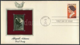 1985 Abigail Adams Mi 1757 FDC - Autres & Non Classés