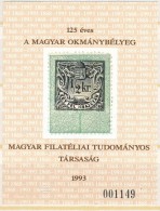 ** 2012 125 éves Az Okmánybélyeg Emlékív MAFITT AJÁNDÉK - Altri & Non Classificati