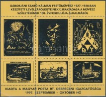 ** 1997 Gáborjáni Szabó Kálmán Emlékív, A Magyar Posta... - Otros & Sin Clasificación