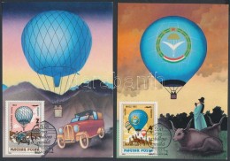 1983 200 éves A Ballonrepülés Sor 7 Db CM-en - Autres & Non Classés