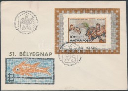 1978 Bélyegnap (51.) - Pannónia Mozaikok 'PANNONIA1' Tévnyomat FDC (8.000) - Autres & Non Classés