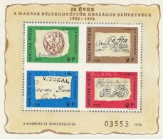 ** 1972 Bélyegnap Blokk AJÁNDÉK (30.000) - Other & Unclassified