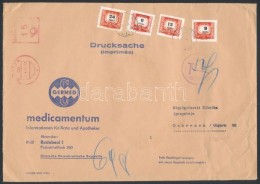1968 Nagy Levél Németországból 50f Többes Portózással - Autres & Non Classés