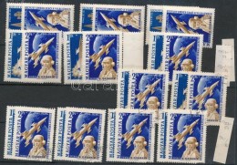 ** O 1961 Gagarin 6 Postatiszta ás 6 Bélyegzett Sor (4.500) - Other & Unclassified