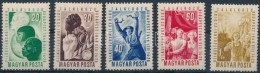 ** 1949 VIT (I.) - Budapest Blokkból Kitépett Sor (3.000) - Altri & Non Classificati