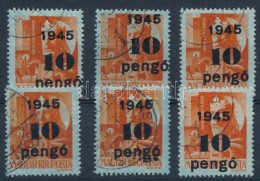 O 1945 6x KisegítÅ‘ I 10P/2f (5.400) - Andere & Zonder Classificatie