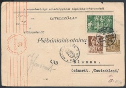 1944 LevelezÅ‘lap Wehrmacht Cenzúrával Németországba A Szombathelyi... - Autres & Non Classés