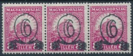 ** 1931 KisegítÅ‘ Bélyeg (I) IX-Vj. 'B' 6f/8f Hármascsík (45.000) - Altri & Non Classificati