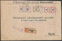 1922 (4. Díjszabás) Ajánlott Távolsági Hivatalos Levél 3.... - Other & Unclassified