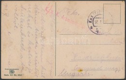 1918 Tábori Posta Képeslap / Field Postcard 'K.u.k. Arbeiterkompagnie' + 'FP 479 A' - Autres & Non Classés