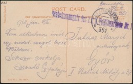 1918 Tábori Posta Képeslap 'Stabskompagnie Des K.u.k. Feldjägerbaon Nr. 11.' + 'FP 361 B' - Autres & Non Classés