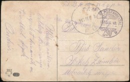 1917 Tábori Posta Képeslap 'M.kir. 24. Honvéd Gyalog' +'TP 290 B' - Autres & Non Classés