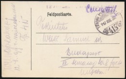 1917 Tábori Posta LevelezÅ‘lap / Field Postcard 'TP 415' - Andere & Zonder Classificatie